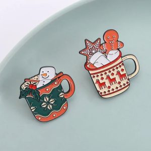 Alternative view of Hot Coco Pin Set