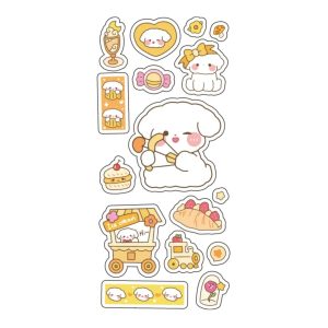 Sweet Puppy Sticker Set