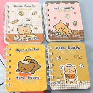 Bake Bear Notebooks (Set of 4)