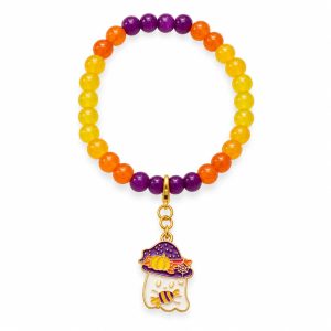 Candy Ghost with Charm (Small Beads)