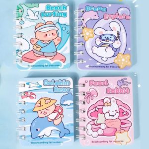 Cute Water Notebooks (Set of 4)