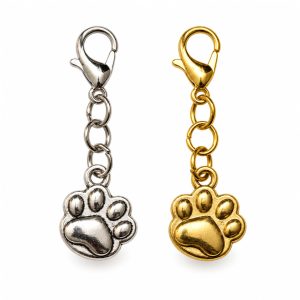 Metal Paw Charms