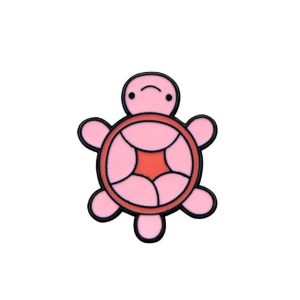 Pink Turtle Pin
