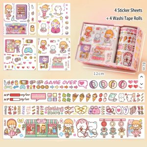 Weekend Outing Washi Tape Sticker Set